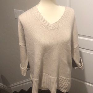 LOft beige sweater in size small